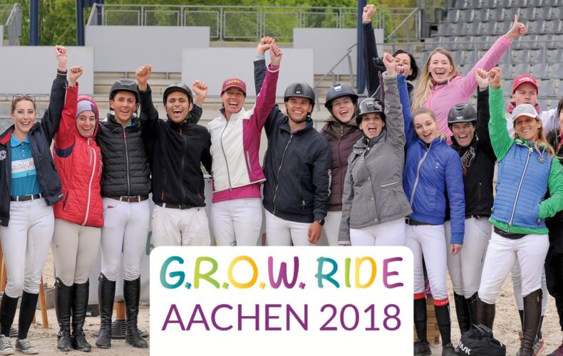 GROW Ride Aachen 2018: eerste samenwerking met Luciana Diniz